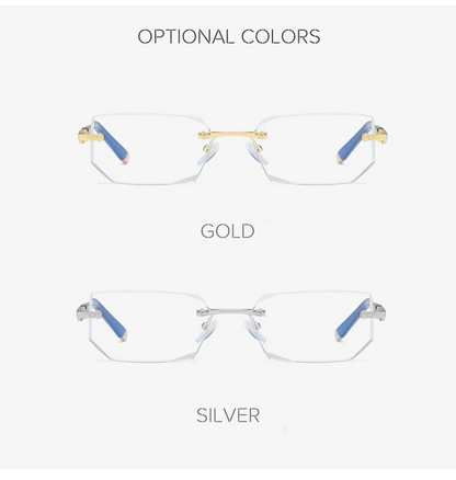 2022 NEW Rimless Reading Glasses Anti Blue Ray Lightweight Presbyopic Glasses 【HOT SALE-48%OFF🔥🔥🔥🔥🔥】