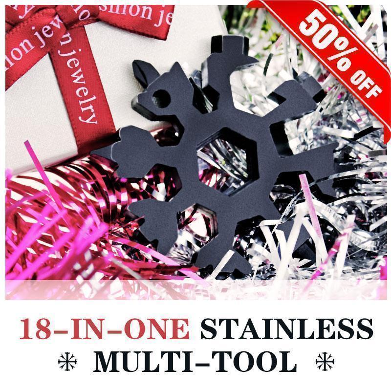 (🔥SUMMER HOT SALE-40% OFF)18 in 1 Snowflake Multi-Tool-BUY 3 GET FREE SHIPPING